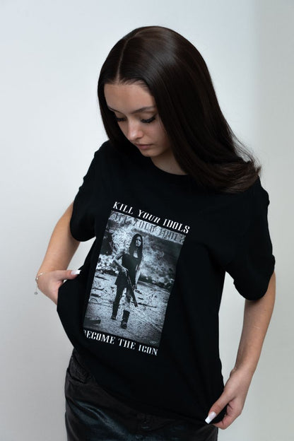 T-SHIRT "K**L YOUR IDOLS"